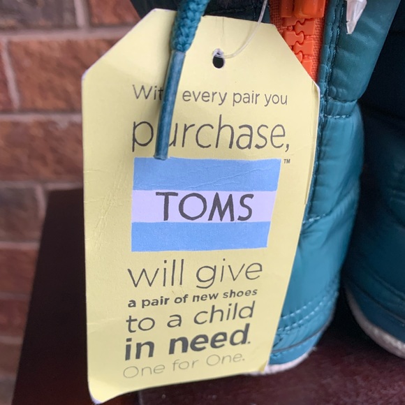 NWT Toms Stellar Blue Quilted Women’s Inez Winter Boots 🥾 Size 6 - Picture 5 of 14